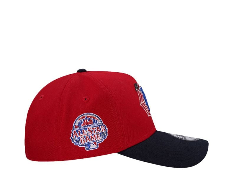 New Era New York Mets All Star Game 2013 Scarlet Red Two Tone Edition 9Forty A Frame