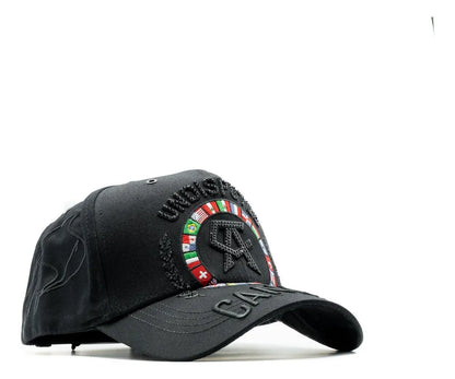 Gorra Dandy Hats X Canelo Álvarez Banderas Negro Original