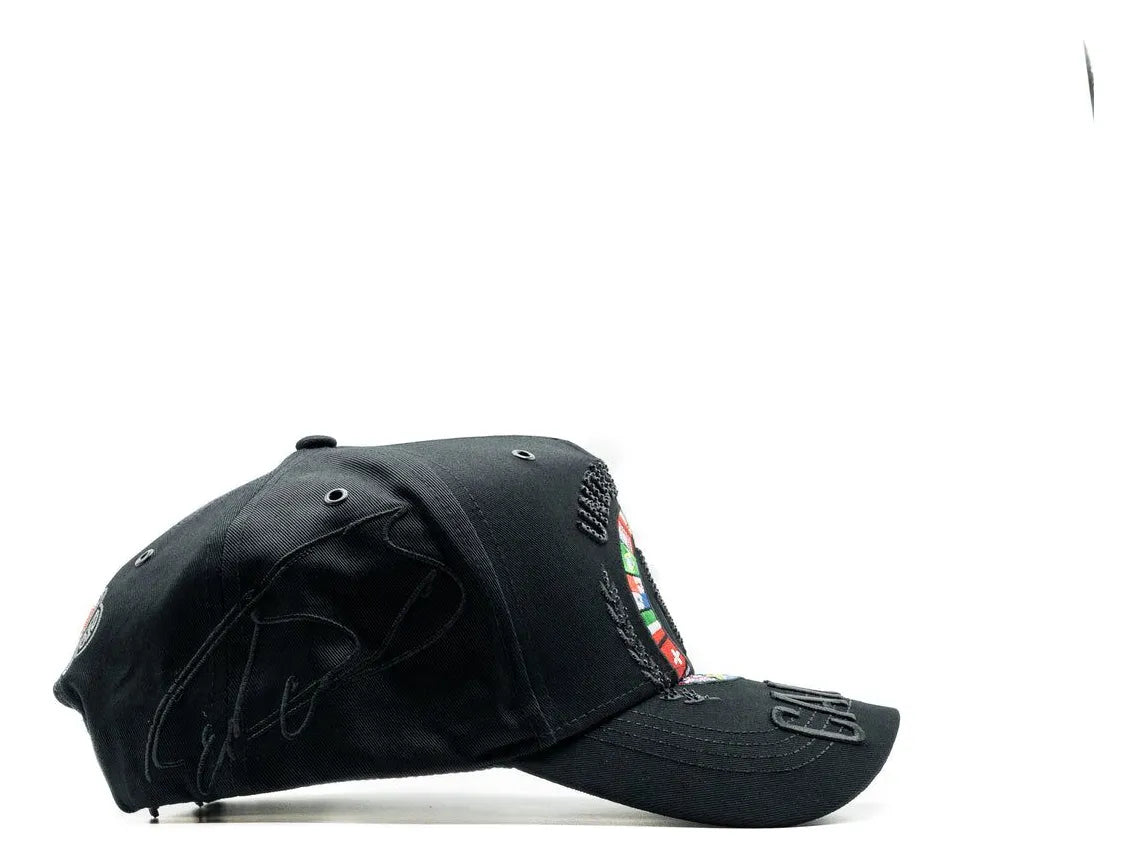 Gorra Dandy Hats X Canelo Álvarez Banderas Negro Original