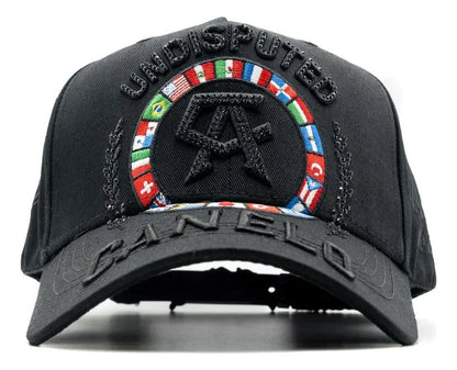 Gorra Dandy Hats X Canelo Álvarez Banderas Negro Original