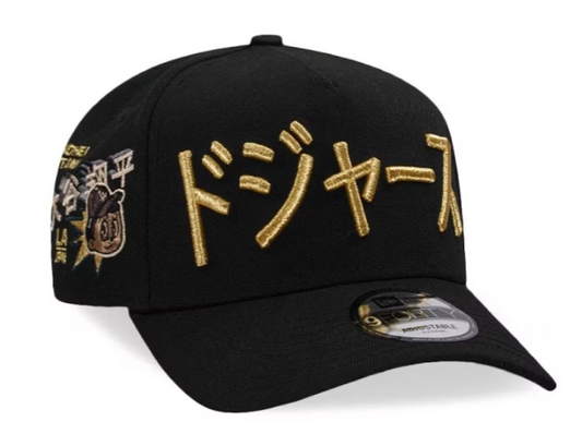 New Era  de Los Angeles Dodgers Edicion Shohei Ohtani Gold Metallic Prime Edition 9 Forty