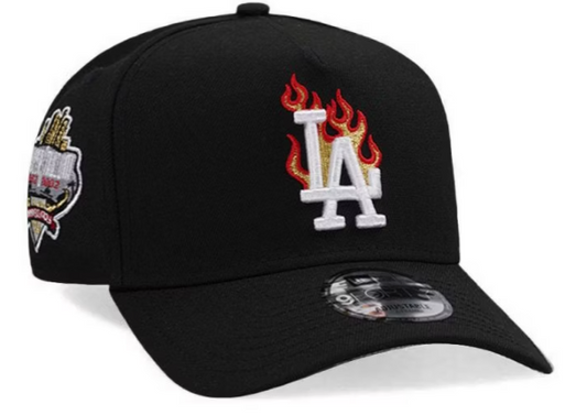 New Era De Los Angeles Dodgers 40th Stadium Anniversary Black Fire Edition 9Forty